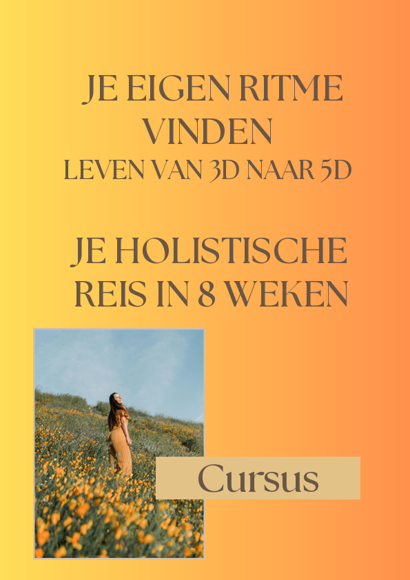 Je eigen ritme vinden leven van 3D naar 5D